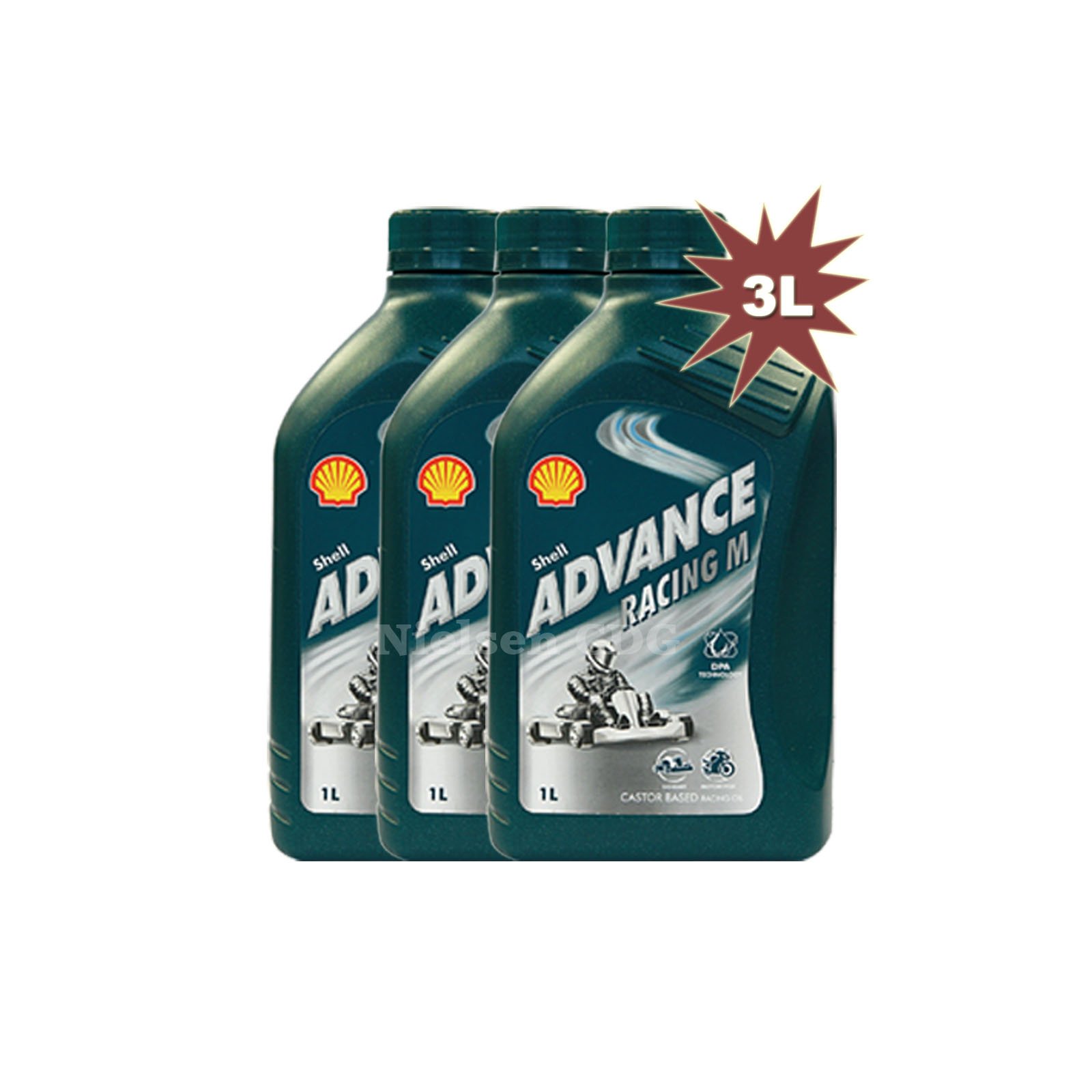 SHELL ADVANCE RACING M KARTING Oil 2L : Amazon.nl: Automotive